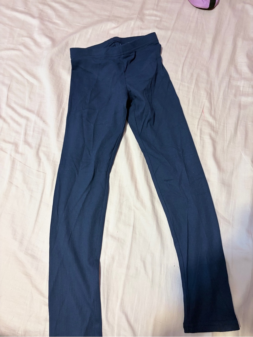 4 pairs of leggings all for $10 girls size 8 - Picture 2 of 4